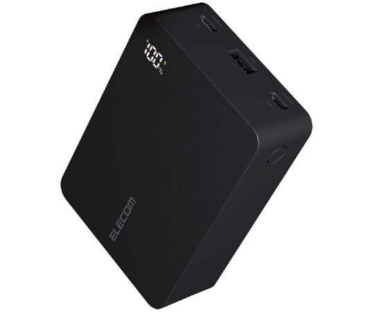 Amazon.co.jp: エレコム モバイルバッテリー リチウムイオン電池
